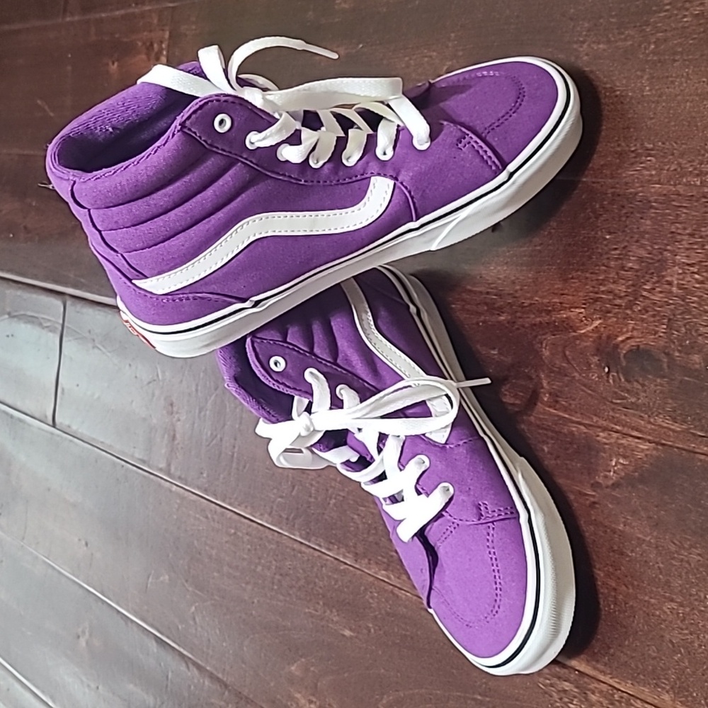 Vans kids Sk8 purple for girls